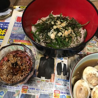 特製エビだれ蕎麦